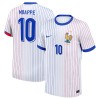 Maglia ufficiale Francia Mbappé 10 Trasferta Euro 2024 per Uomo